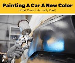 Cost To Paint A Car A Diffe Color