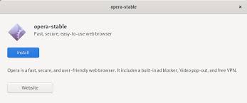 Как вернуть vpn в браузер opera. 4 Ways To Install Opera Browser In Debian 10 Vitux