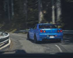 My favourite of the skylines, had to be the blue. R34 Nissan Skyline Gtr Skyline Gtr R34 Nissan Skyline Gtr Nissan Gtr Skyline