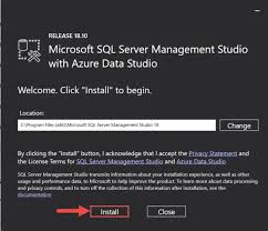 sql server management studio