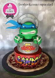 teenage mutant ninja turtle cake