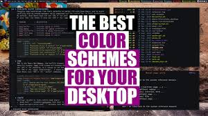 gorgeous color schemes for terminals