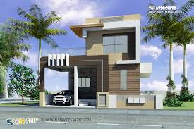 2 Bhk Home Design Single Floor With Staircase Tower Latest