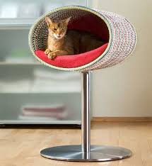 Its design is irresistible to cats that just love to scratch everything so the designers made sure to also give the sofa comes in several different colors and it has a mid century modern design with thumbtack trim and comfortable upholstery. 20 Best Designer Cat Beds You Can Buy Online In 2020