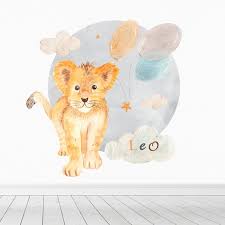 Personalized Wallpaper For Kids Lion