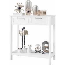 Costway Console Side Table Modern Pc
