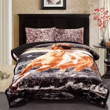 3 Ply Sherpa Comforter Set W 2 Pillows