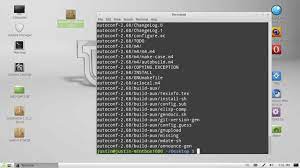 a tar bz2 file in linux mint 13