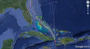 Latest Forecast Spaghetti Plots For Hurricane Matthew