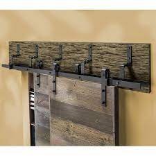 double track byp sliding barn door