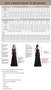 Badgley Mischka Dress Size Chart Best Picture Of Chart
