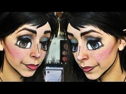 halloween makeup anime cartoon makeup