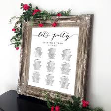 A Fun Seating Chart Sets The Tone For The Big Day Its Easy