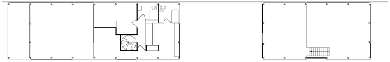 Eames House Second Floor Floorplan