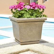 Cast Stone Fiberglass Planter