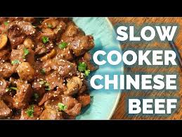 slow cooker chinese beef