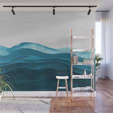 Ocean Waves Paint Wall Mural By Mydream