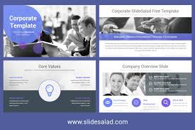 Free Corporate Powerpoint Template Ppt Slides Free