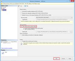 re sql database with a diffe name