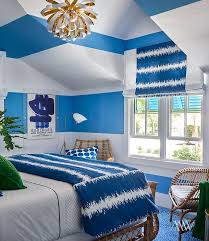 Turquoise Blue Bedroom Walls Design Ideas