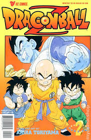 (the split corresponds to the two different anime series, though the original japanese manga does not distinguish between them. Dragon Ball Z Comic Books Issue 2