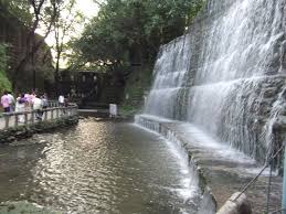 Waterfall In Rock Garden Chandigarh