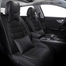 Car Seat Covers Full Set Cushion Black