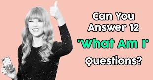 By proceeding, you agree to our priva. Can You Answer 12 What Am I Questions Quizpug