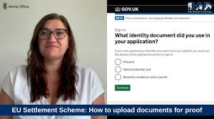 eu settlement scheme how to upload