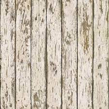 Harley White Weathered Wood Wallpaper