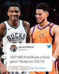 May 30, 2021 · prediction. Sportscenter On Twitter He Really Predicted A Bucks Suns 2021 Nba Finals In 2016