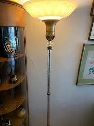 Beautiful Antique Cut Glass Floor Lamp