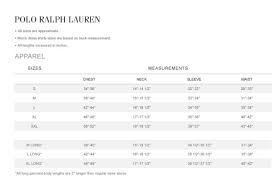 Sale Ralph Lauren Tee Shirt Size Chart Online 60a4f 9e1ef