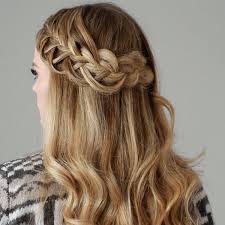 Braid the lengths of the ponytail and secure the bottom with an elastic. Our Favorite Prom Hairstyles For Medium Length Hair More