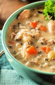 crock pot en wild rice soup