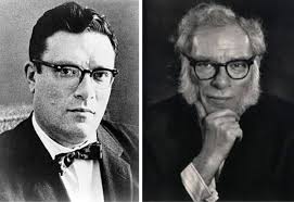 Isaac asimov fantasy book covers book cover art fantasy books science fiction books fiction novels caricatures robot story classic sci fi books. Celebrate Isaac Asimov S Centennial By Reading Some Of His Fabulous Books Again The Lyncean Group Of San Diego