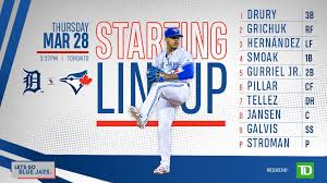 Next game vs phillies · today 6:37pm. Toronto Blue Jays On Twitter The Wait Is Finally Over Here Is Your Openingday Lineup