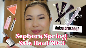 sephora spring haul 2023 anisa beauty