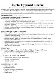 Follow these dental hygienist resume writing tips to ensure that you have a strong resume. Dental Resume Examples Writing Tips Resume Companion