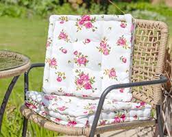 Outdoor Garden Cushion Set Of 4 Vintage