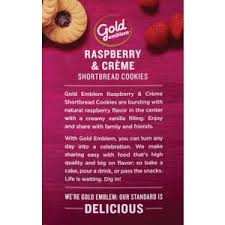 View nutrition information about archway home style cookies, dutch cocoa. Gold Emblem Raspberry Creme Shortbread Cookies Cvs Pharmacy