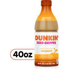 dunkin donuts iced coffee caramel