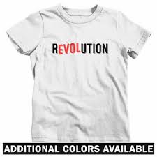 Love Revolution Kids T Shirt Baby Toddler Youth Tee Revolucion Revolt Resist Ebay