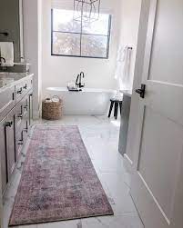 master bathrooom rug decor ideas