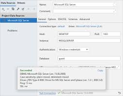 connect to ms sql server darip