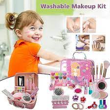 kids pretend makeup kit washable make