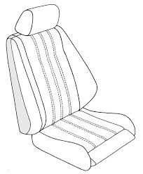 Bmw E30 Seat Fnt Bottom Leather 0231