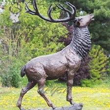 Whole Vivid Outdoor Bronze Deer