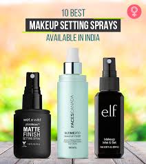 10 best makeup setting sprays in india