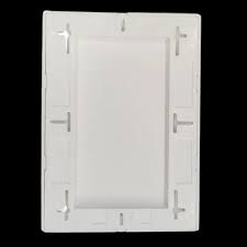 Pvc White Blank Wall Switch Plate